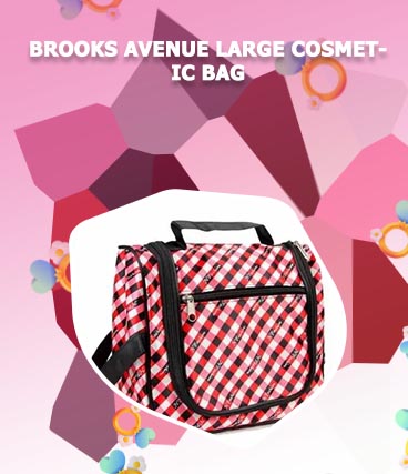 Large cosmetic bag
