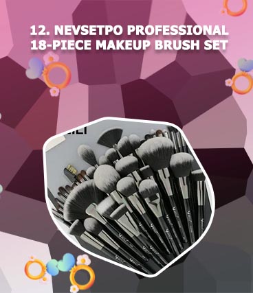 Luxury makeup brush set