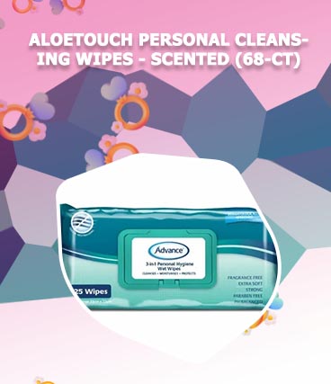 Personal hygiene wipes