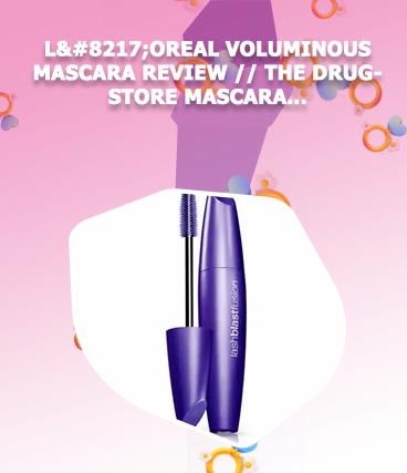 Purple covergirl mascara