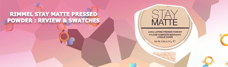 Rimmel stay matte pressed powder