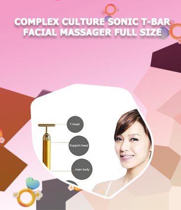 T bar facial massager