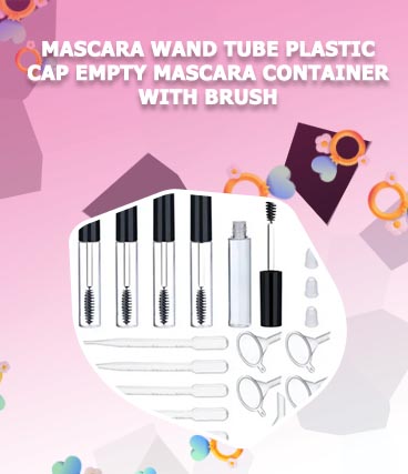 Tube mascara wand