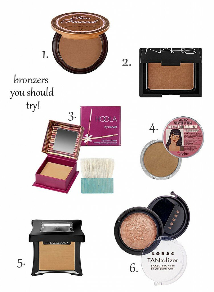 face bronzers